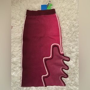 PH5 RAGO WAVY MIDI SKIRT, PH5 DAHLIA OVERSIZED WAVY CROP TOP